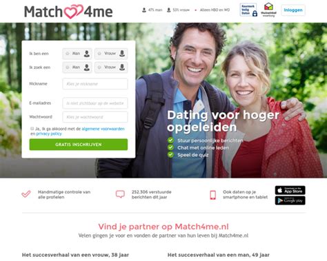 datingsite hoger opgeleiden|e